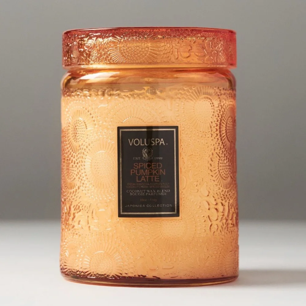 LAST ONE🔥Spiced‎ Pumpkin Latte Glass Candle